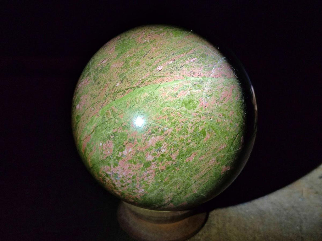 Polished Large Unakite Sphere x 1 From Messina, South Africa - Toprock Gemstones and Minerals 