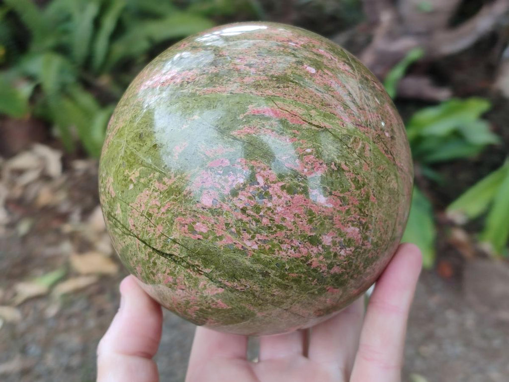 Polished Large Unakite Sphere x 1 From Messina, South Africa - Toprock Gemstones and Minerals 