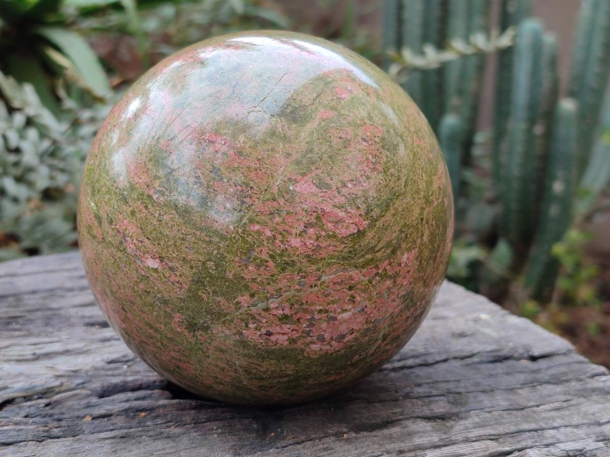 Polished Large Unakite Sphere x 1 From Messina, South Africa - Toprock Gemstones and Minerals 