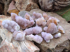 Natural Mixed Spirit Amethyst and Spirit Ametrine Clusters x 15 From Boekenhouthoek, South Africa - Toprock Gemstones and Minerals 