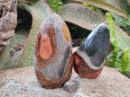 Polished Polychrome Jasper Standing Display Pieces x 3 From NW Coast, Madagascar - Toprock Gemstones and Minerals 