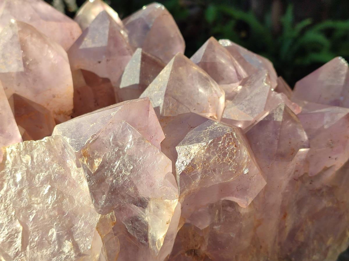 Natural XXL Jacaranda Amethyst Crystal Cluster x 1 From Mumbwa, Zambia - Toprock Gemstones and Minerals 