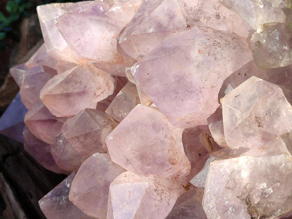 Natural XXL Jacaranda Amethyst Crystal Cluster x 1 From Mumbwa, Zambia - Toprock Gemstones and Minerals 