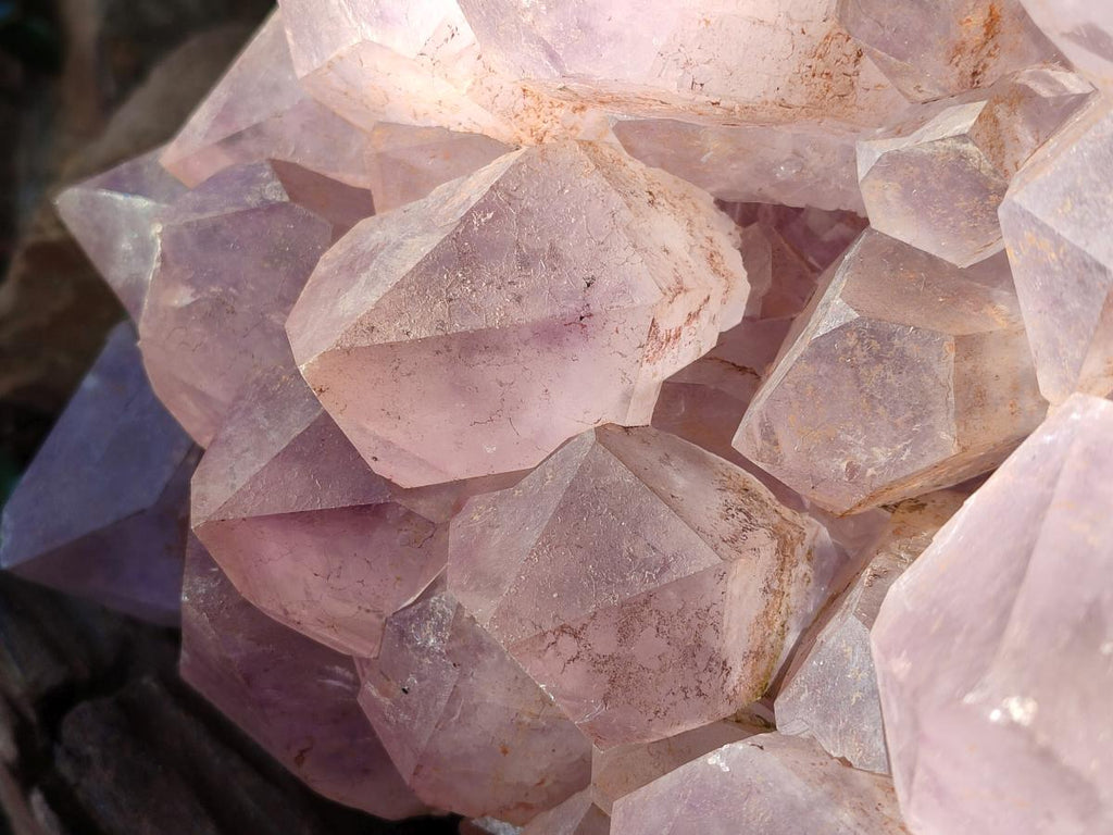 Natural XXL Jacaranda Amethyst Crystal Cluster x 1 From Mumbwa, Zambia - Toprock Gemstones and Minerals 