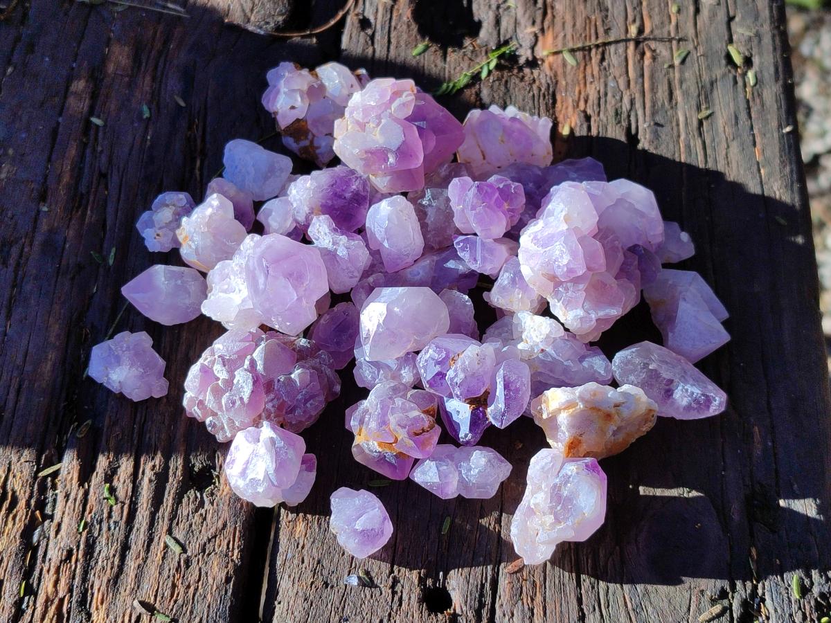 Natural Lilac Amethyst Crystals x 2.82 kg Lot From Madagascar - Toprock Gemstones and Minerals 