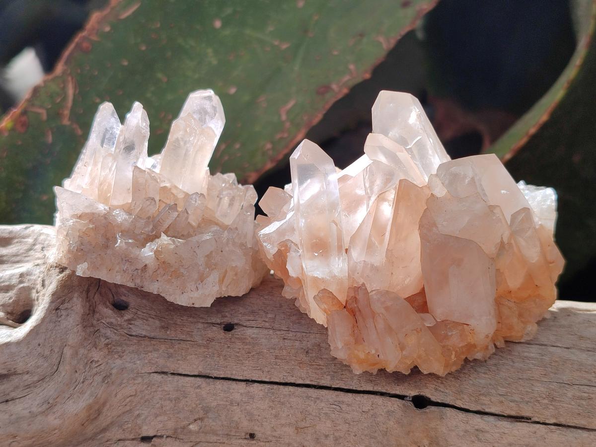 Natural Mixed Crystalline Quartz Clusters x 24 From Madagascar - Toprock Gemstones and Minerals 