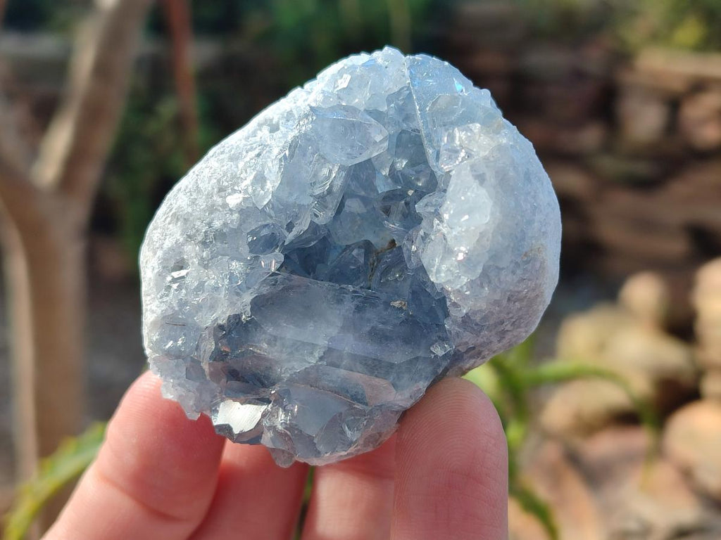 Natural Mini Blue Celestite Specimens x 4,2 Kg Lot From Sakoany, Madagascar - Toprock Gemstones and Minerals 