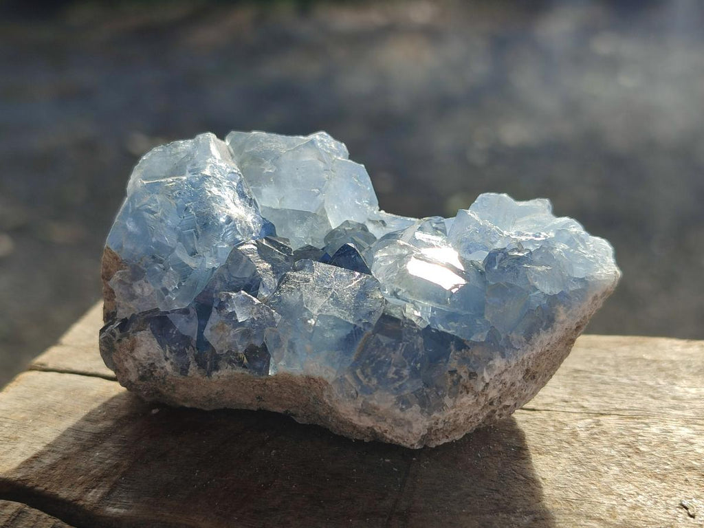 Natural Mini Blue Celestite Specimens x 4,2 Kg Lot From Sakoany, Madagascar - Toprock Gemstones and Minerals 