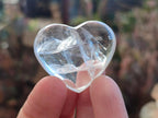 Polished Small Rock Crystal Hearts x 35 From Amoron’i Mania, Madagascar - Toprock Gemstones and Minerals 