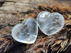 Polished Small Rock Crystal Hearts x 35 From Amoron’i Mania, Madagascar - Toprock Gemstones and Minerals 