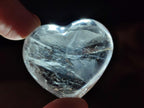 Polished Small Rock Crystal Hearts x 35 From Amoron’i Mania, Madagascar - Toprock Gemstones and Minerals 