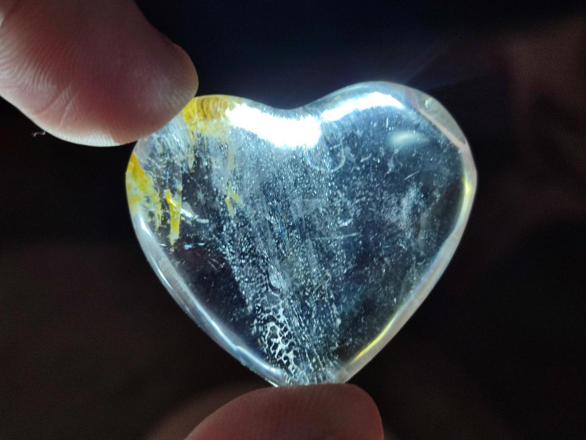 Polished Small Rock Crystal Hearts x 35 From Amoron’i Mania, Madagascar - Toprock Gemstones and Minerals 