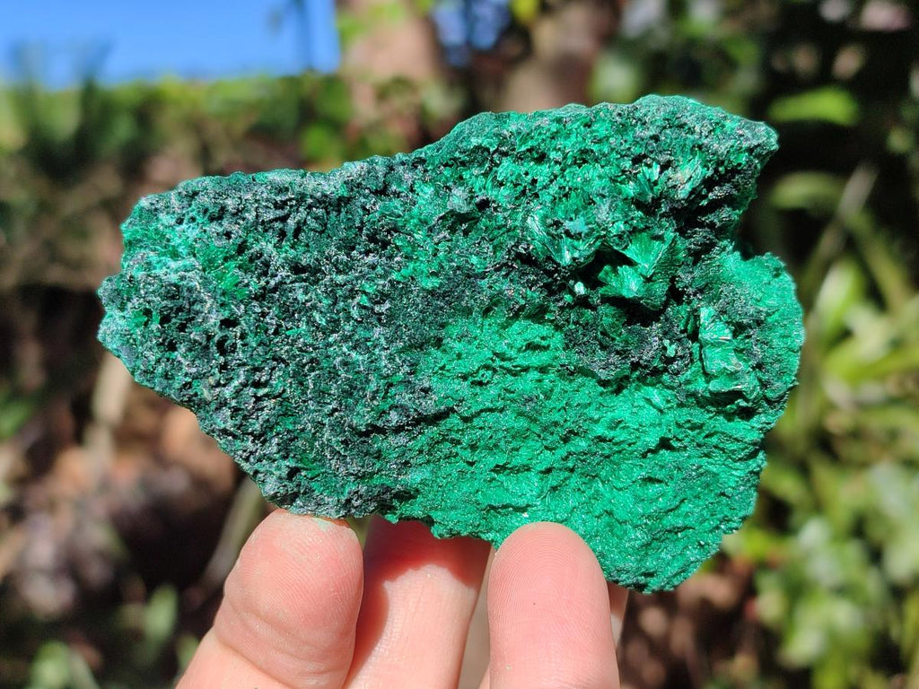 Natural Silky Malachite Specimens x 18 From Kasompe, Congo - Toprock Gemstones and Minerals 