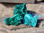 Natural Silky Malachite Specimens x 18 From Kasompe, Congo - Toprock Gemstones and Minerals 