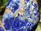Polished Sodalite Free Forms x 6 From Kunene River, Namibia - Toprock Gemstones and Minerals 