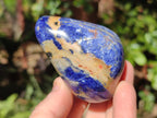 Polished Sodalite Free Forms x 6 From Kunene River, Namibia - Toprock Gemstones and Minerals 