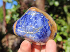 Polished Sodalite Free Forms x 6 From Kunene River, Namibia - Toprock Gemstones and Minerals 