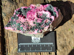Natural Salrose Cobaltoan Dolomite Specimens with Malachite and Heterogenite x 2 From Kakanda, Congo - Toprock Gemstones and Minerals 