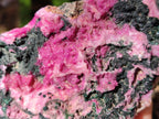 Natural Salrose Cobaltoan Dolomite Specimens with Malachite and Heterogenite x 2 From Kakanda, Congo - Toprock Gemstones and Minerals 