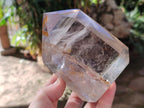 Polished Smokey Quartz Standing Display Crystals x 2 From Madagascar - Toprock Gemstones and Minerals 