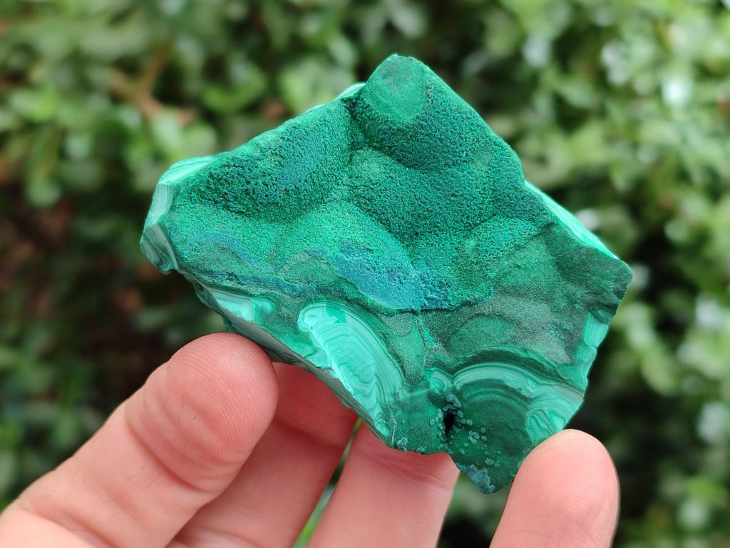 Natural Botryoidal Malachite Specimens x 12 From Congo - Toprock Gemstones and Minerals 