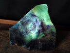 Polished Watermelon Fluorite Slices with Natural Edging x 2 From Uis, Namibia - Toprock Gemstones and Minerals 