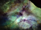 Polished Watermelon Fluorite Slices with Natural Edging x 2 From Uis, Namibia - Toprock Gemstones and Minerals 