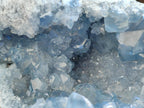 Natural Large Blue Celestite Geode Specimen x 1 From Sakoany, Madagascar - Toprock Gemstones and Minerals 