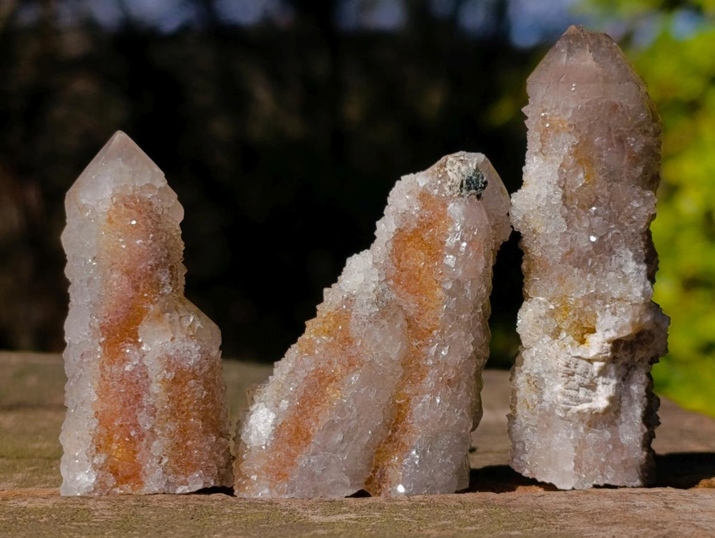 Natural Smokey Spirit Quartz Crystals with Hematoid Coating x 35 From Boekenhouthoek, South Africa - Toprock Gemstones and Minerals 