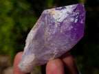 Natural Jacaranda Amethyst Single Crystals x 24 From Mumbwa, Zambia - Toprock Gemstones and Minerals 