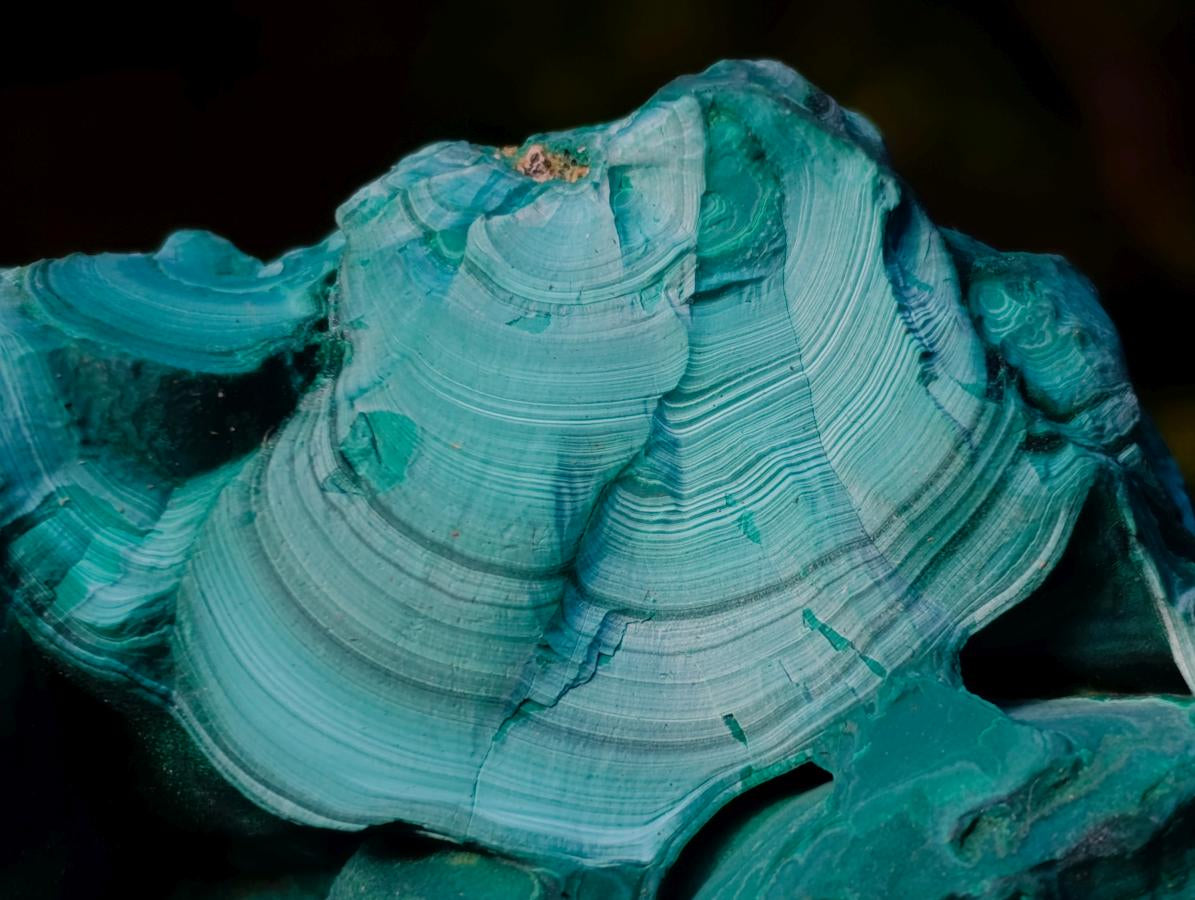 Natural Botryoidal Malachite Specimens x 5 From Congo - Toprock Gemstones and Minerals 