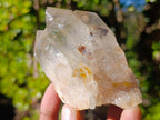 Natural Clear Citrine Quartz Clusters x 6 From Luena, Congo - Toprock Gemstones and Minerals 