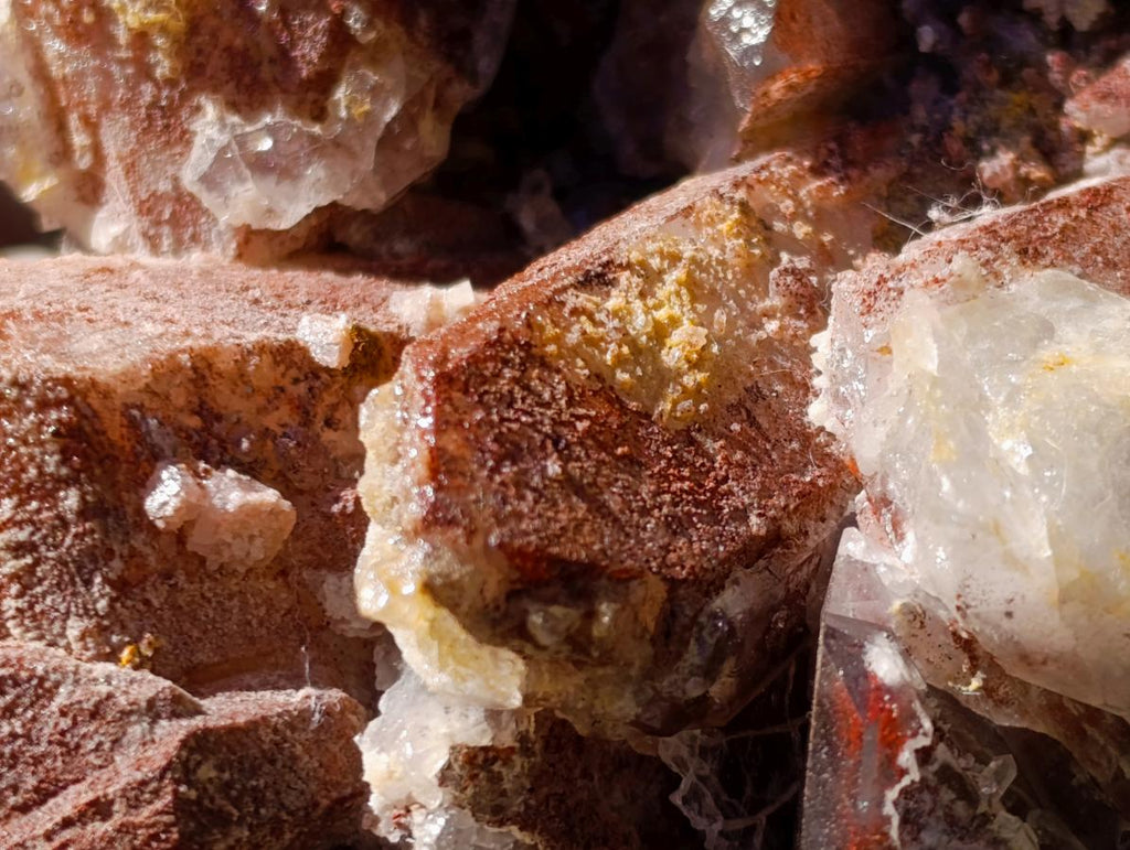 Natural XL Red Hematoid Crystal Cluster x 1 From Orange River, South Africa - Toprock Gemstones and Minerals 