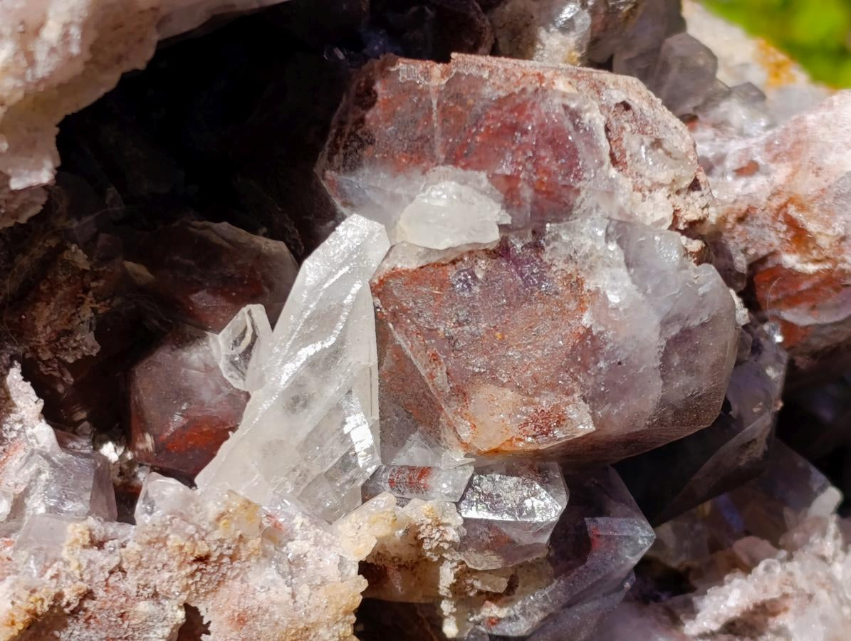 Natural XL Red Hematoid Crystal Cluster x 1 From Orange River, South Africa - Toprock Gemstones and Minerals 