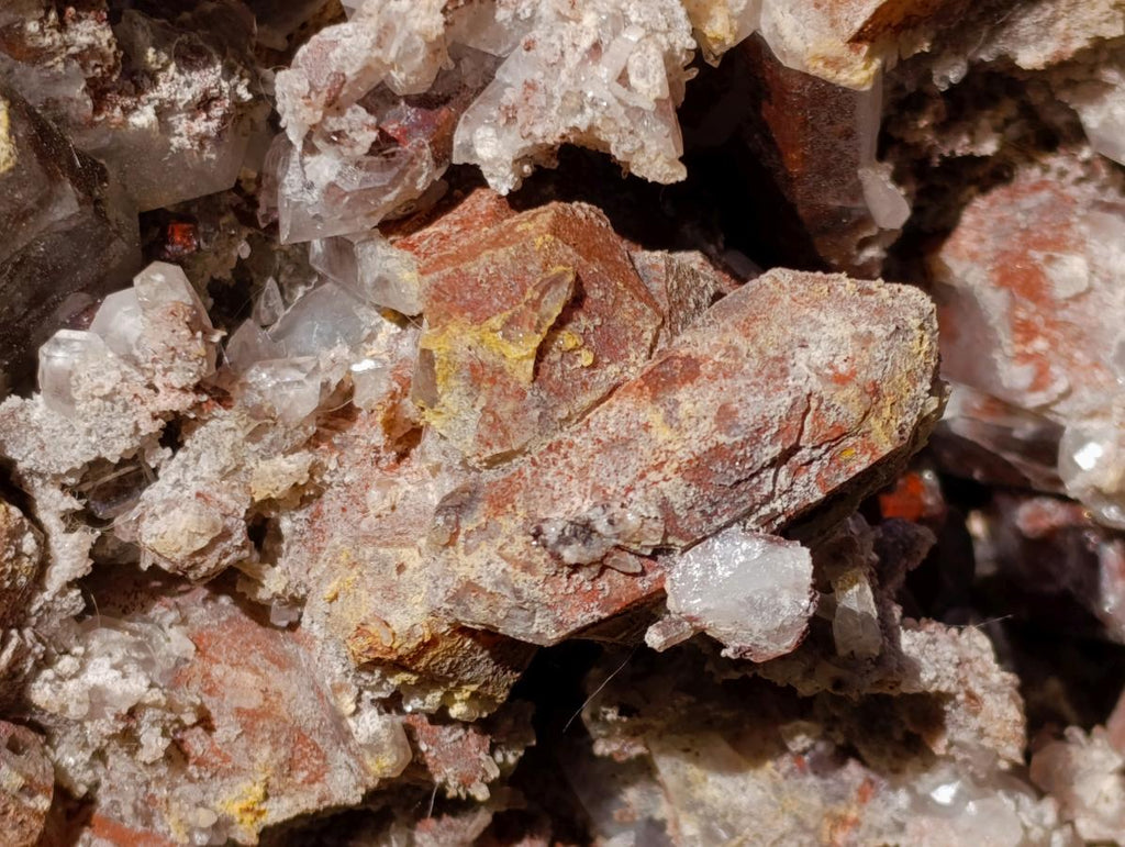 Natural XL Red Hematoid Crystal Cluster x 1 From Orange River, South Africa - Toprock Gemstones and Minerals 