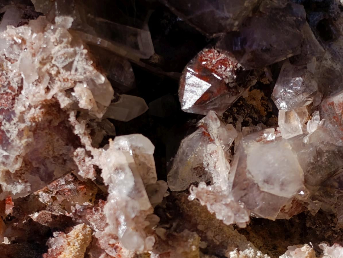 Natural XL Red Hematoid Crystal Cluster x 1 From Orange River, South Africa - Toprock Gemstones and Minerals 