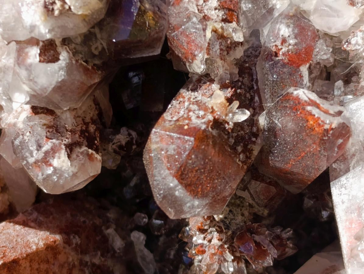 Natural XL Red Hematoid Crystal Cluster x 1 From Orange River, South Africa - Toprock Gemstones and Minerals 