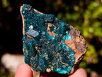Natural Dioptase on Dolomite Specimens x 6 From Mashamba East Mine, Congo - Toprock Gemstones and Minerals 