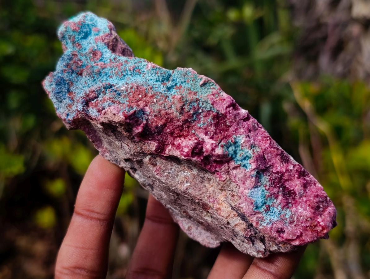 Natural Salrose Cobaltoan Dolomite Specimens with Associated Minerals x 3 From Kakanda, Congo - Toprock Gemstones and Minerals 