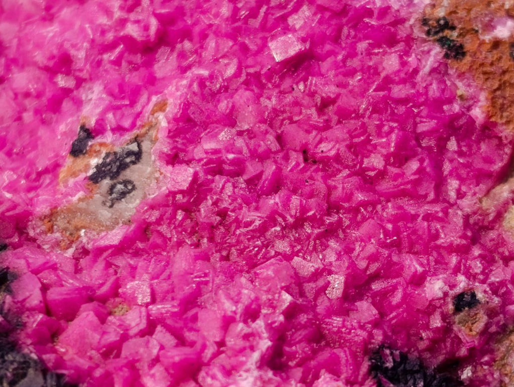 Natural Salrose Cobaltoan Dolomite Specimens with Associated Minerals x 3 From Kakanda, Congo - Toprock Gemstones and Minerals 
