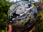 Polished XL Ocean Jasper Sphere x 1 From Boeny, Madagascar - Toprock Gemstones and Minerals 