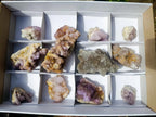 Natural Mix of Spirit Quartz Clusters x 12 From Boekenhouthoek, South Africa - Toprock Gemstones and Minerals 