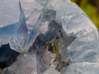 Polished and Natural Large Blue Celestite Egg x 1 From Sakoany, Madagascar - Toprock Gemstones and Minerals 