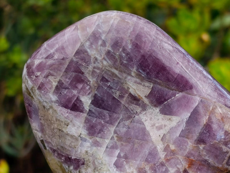 Polished Large Rare Anhydrite Standing Display Piece x 1 Tulear, Madagascar - Toprock Gemstones and Minerals 