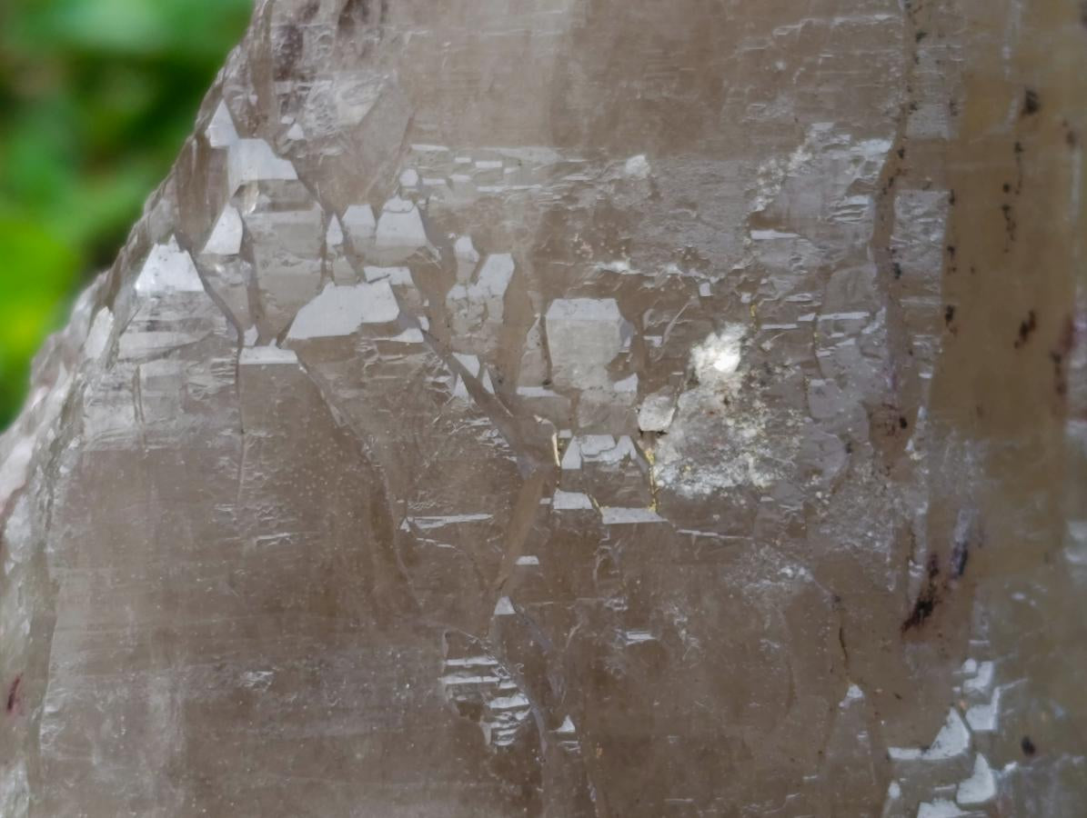 Natural Large Smokey Tessin Habit Quartz Crystals x 2 From Mulanje, Malawi - Toprock Gemstones and Minerals 