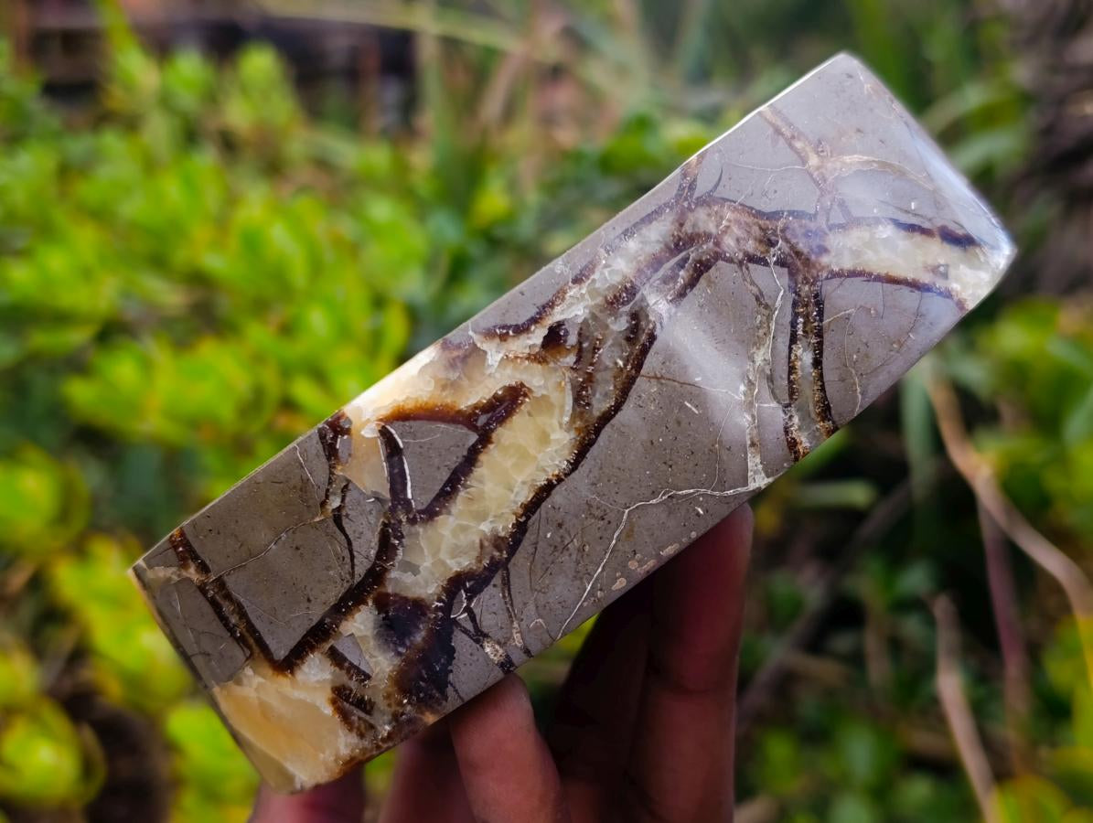 Polished Septerye Bowls x 2 From Mahajanga, Madagascar - Toprock Gemstones and Minerals 