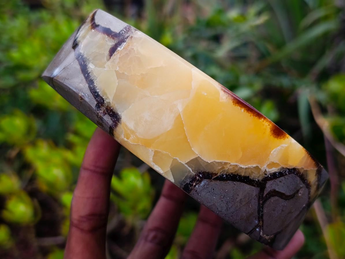 Polished Septerye Bowls x 2 From Mahajanga, Madagascar - Toprock Gemstones and Minerals 