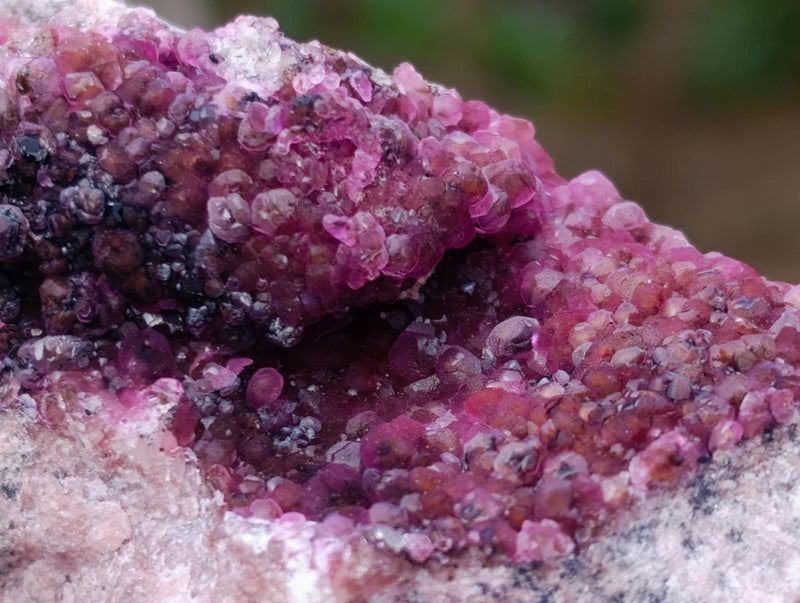 Natural Spherocobaltite Specimens with Heterogenite x 6 From Musonoi Mine, Congo - Toprock Gemstones and Minerals 