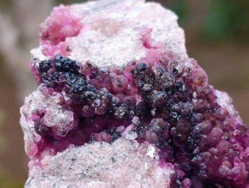 Natural Spherocobaltite Specimens with Heterogenite x 6 From Musonoi Mine, Congo - Toprock Gemstones and Minerals 