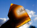 Polished Banded Agate Crystal Shaped Slices x 12 From Madagascar - Toprock Gemstones and Minerals 